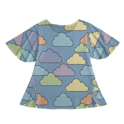 Women's Round Neck T-shirt With Short Sleeve