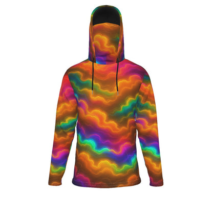 Men's Pullover Hoodie With Mask - view 1