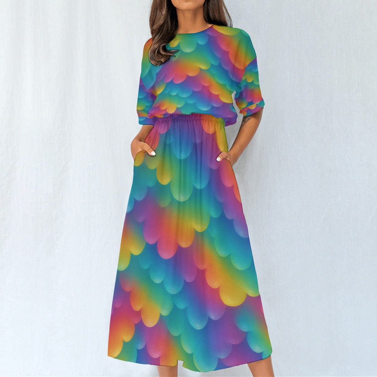 Women's Elastic Waist Dress