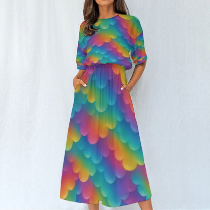 Women's Elastic Waist Dress