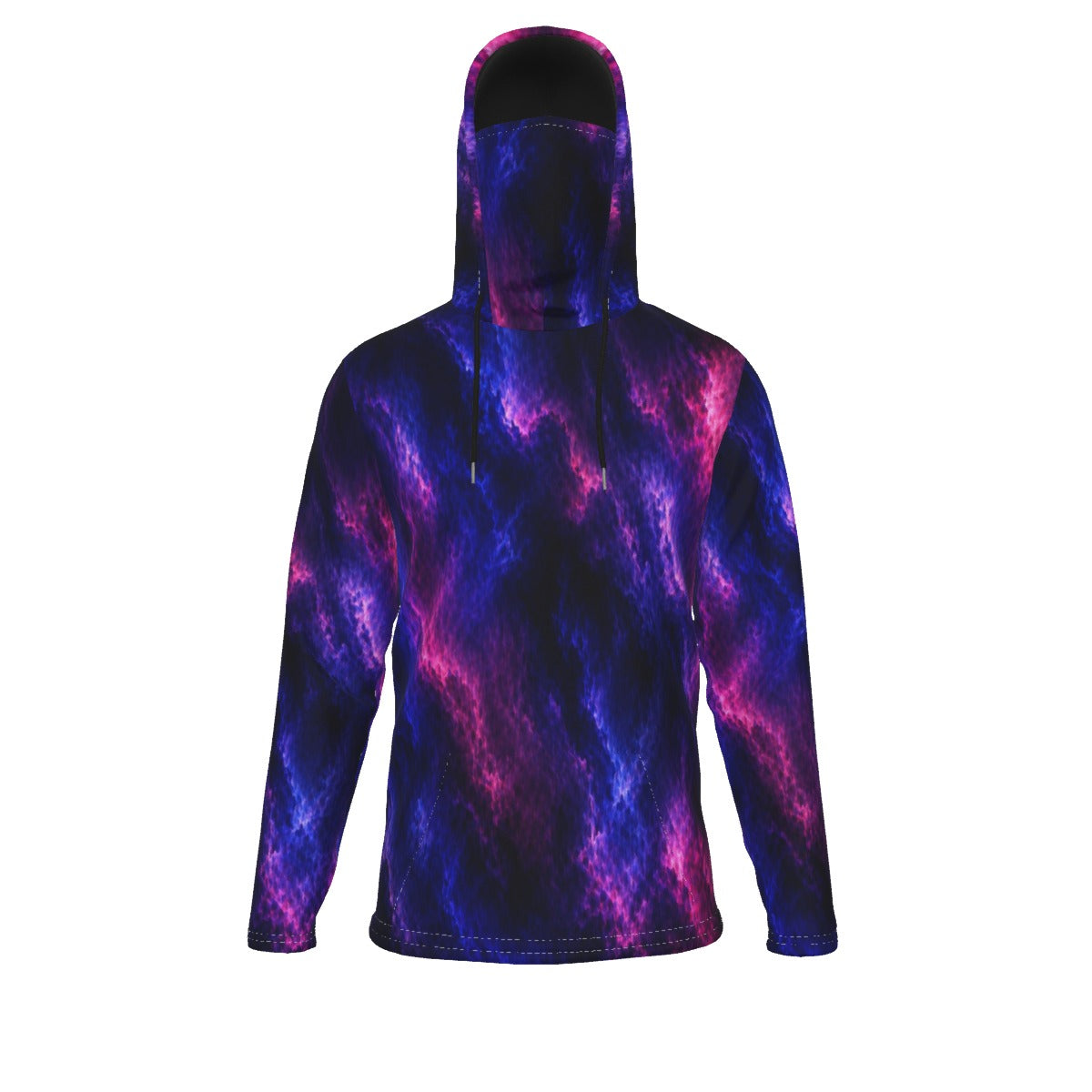 Men's Pullover Hoodie With Mask - view 1