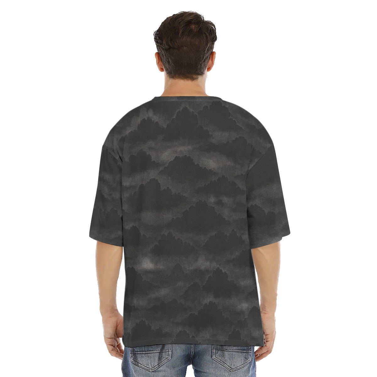 Men's Drop Shoulder T-shirt With Short Sleeve