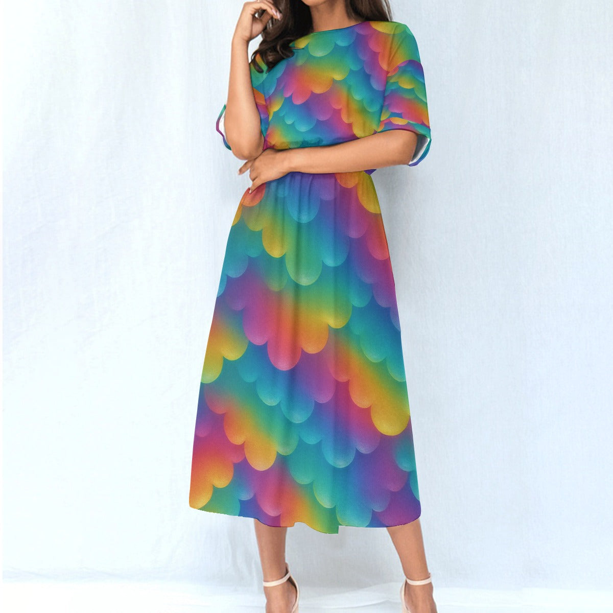 Women's Elastic Waist Dress