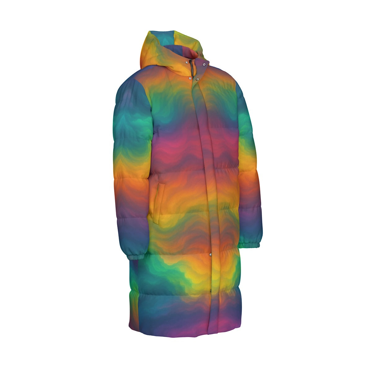 Unisex Long Down Jacket