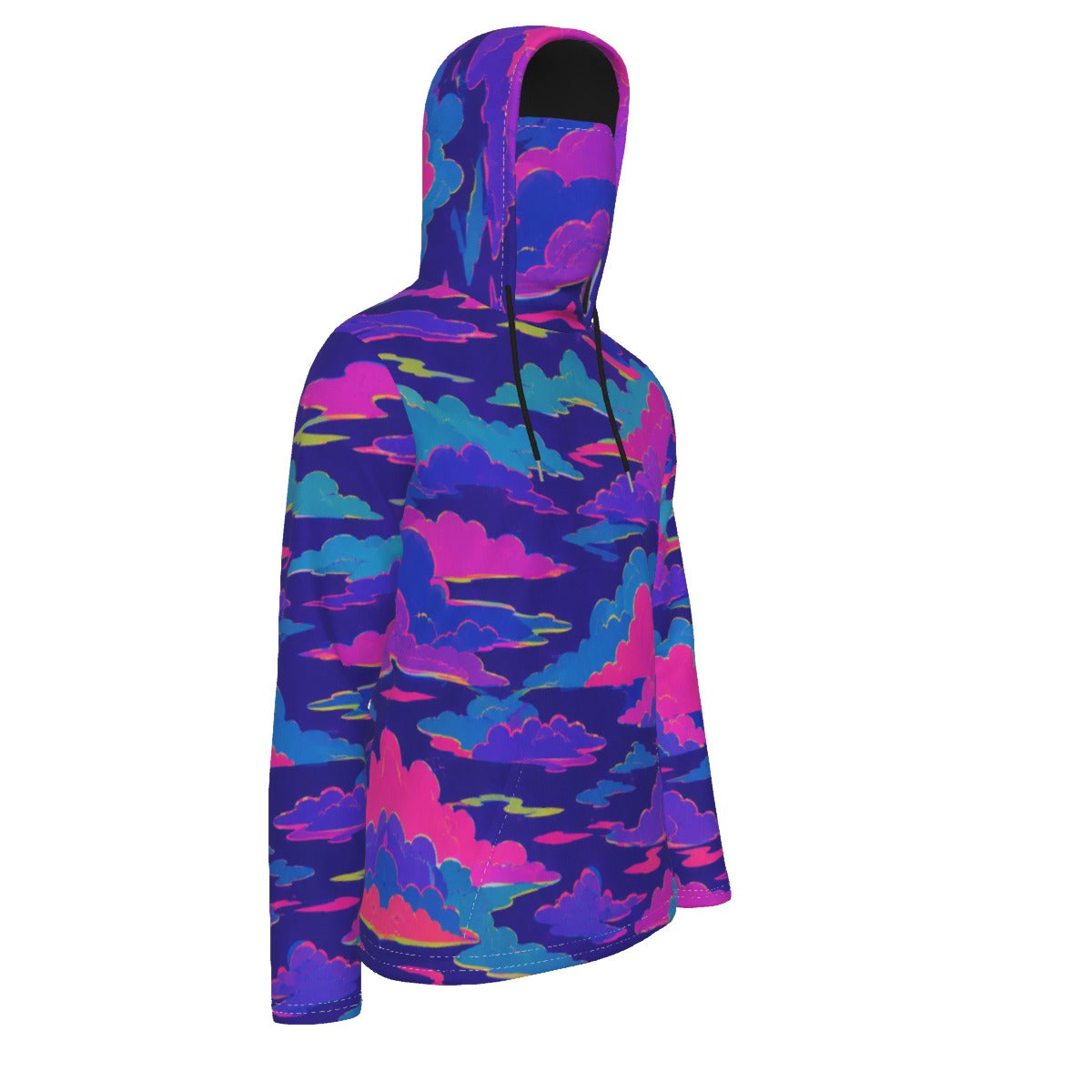Men's Pullover Hoodie With Mask - view 4