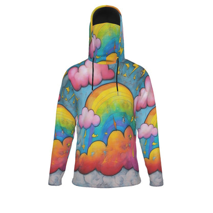 Men's Pullover Hoodie With Mask - view 1