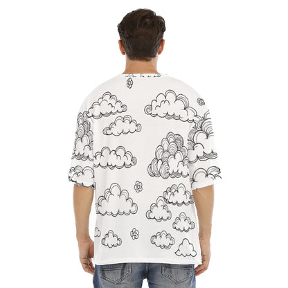 Men's Drop Shoulder T-shirt With Short Sleeve