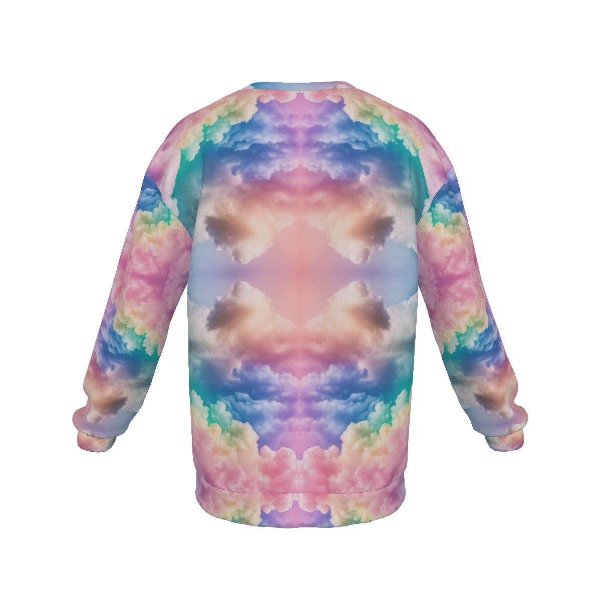 Men's Drop Shoulder Round Neck Long-Sleeved Sweatshirt