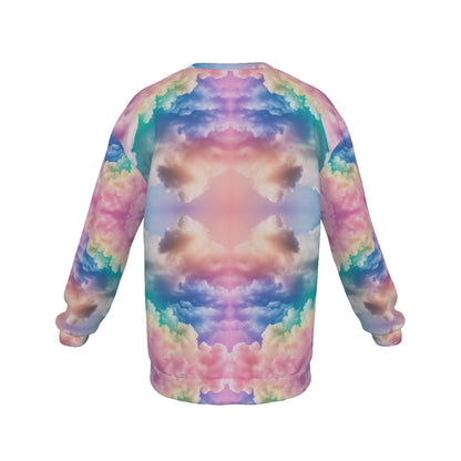 Men's Drop Shoulder Round Neck Long-Sleeved Sweatshirt