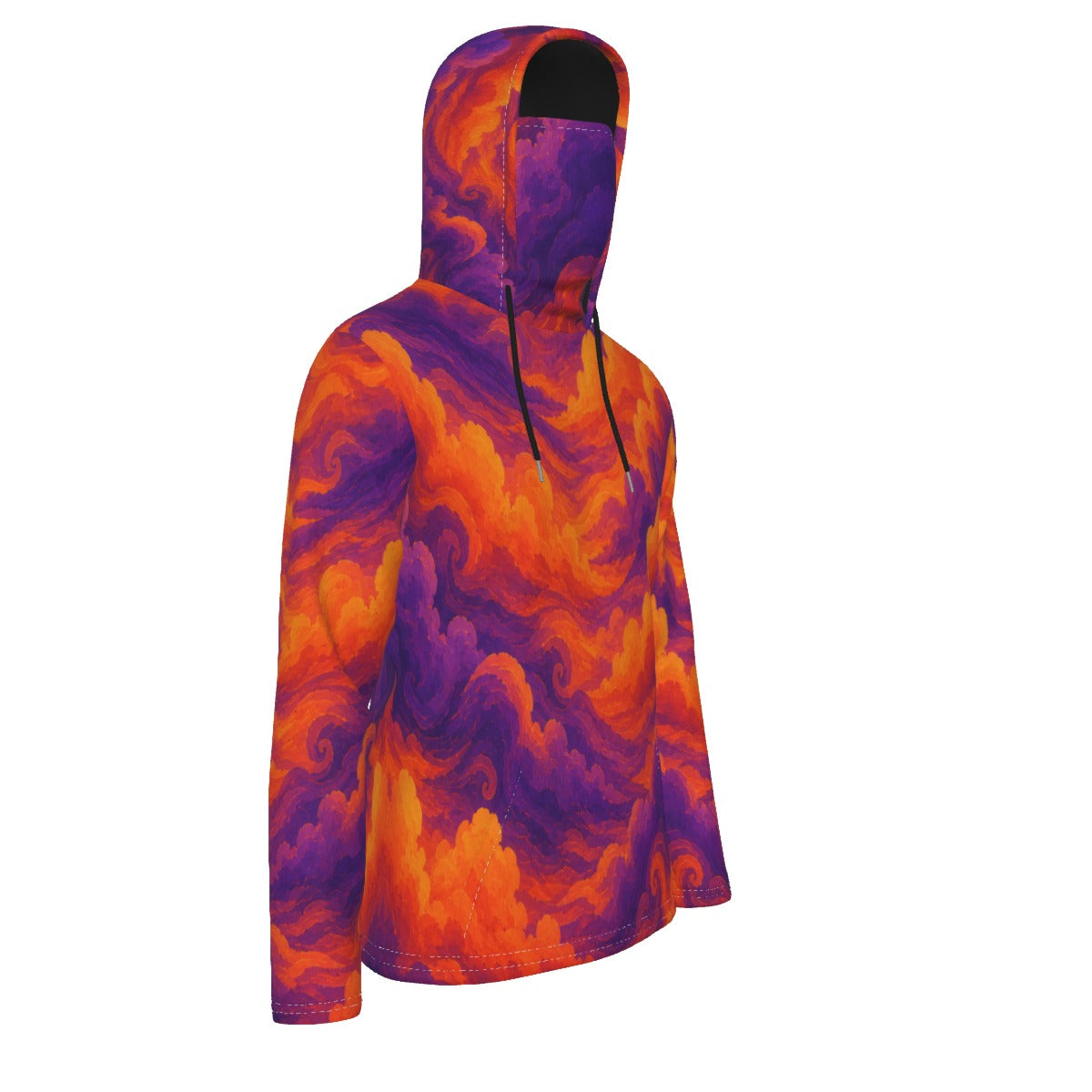 Men's Pullover Hoodie With Mask - view 4