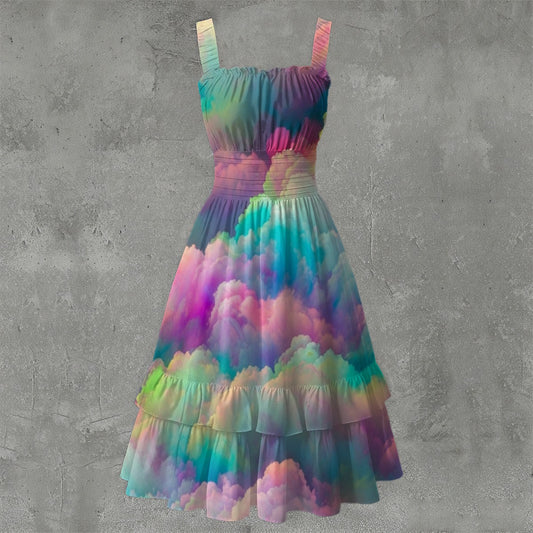 Women‘s Ruffle Hem Dress