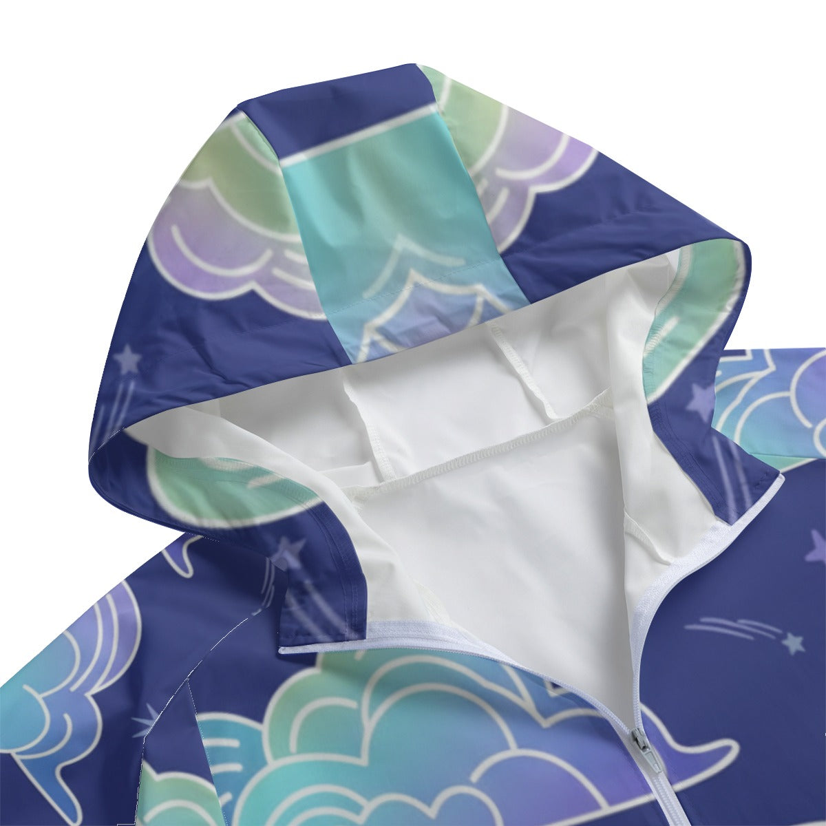Unisex Windbreaker Long Jacket