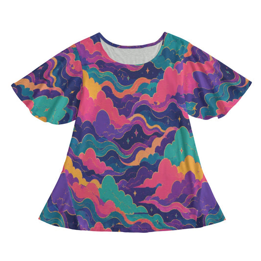 Women's Round Neck T-shirt With Short Sleeve