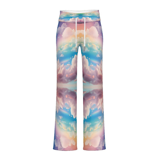 Women's High-waisted Straight-leg Trousers