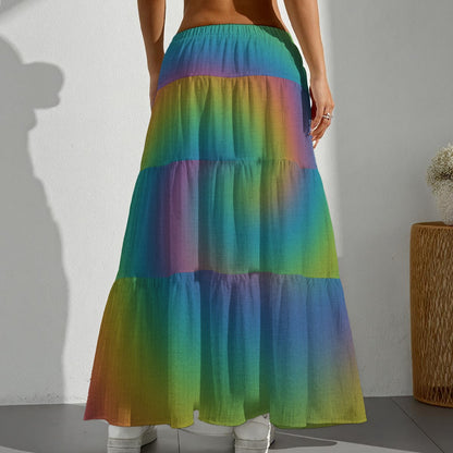 Women's Pleated Long Skirt