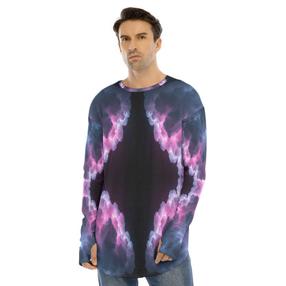 Men's Fingerless Long Sleeve T-shirt