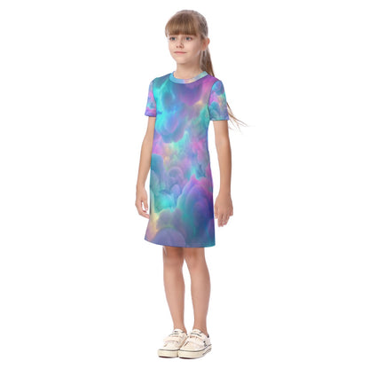 Kid's Short Sleeve Dress
