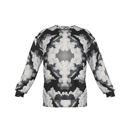 Men's Drop Shoulder Round Neck Long-Sleeved Sweatshirt