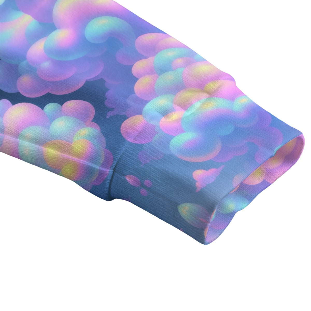 Unisex V-neck Knitted Fleece Cardigan With Button Closure