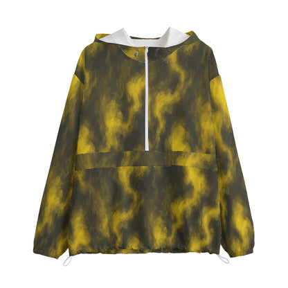 Unisex Pullover Jacket With Zipper Closure