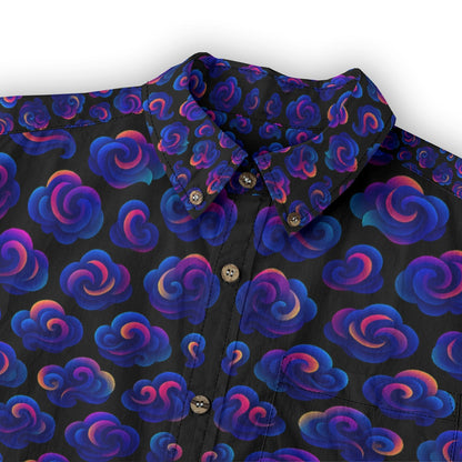 Men's Casual Lapel Long Sleeve Shirt|125GSM Cotton