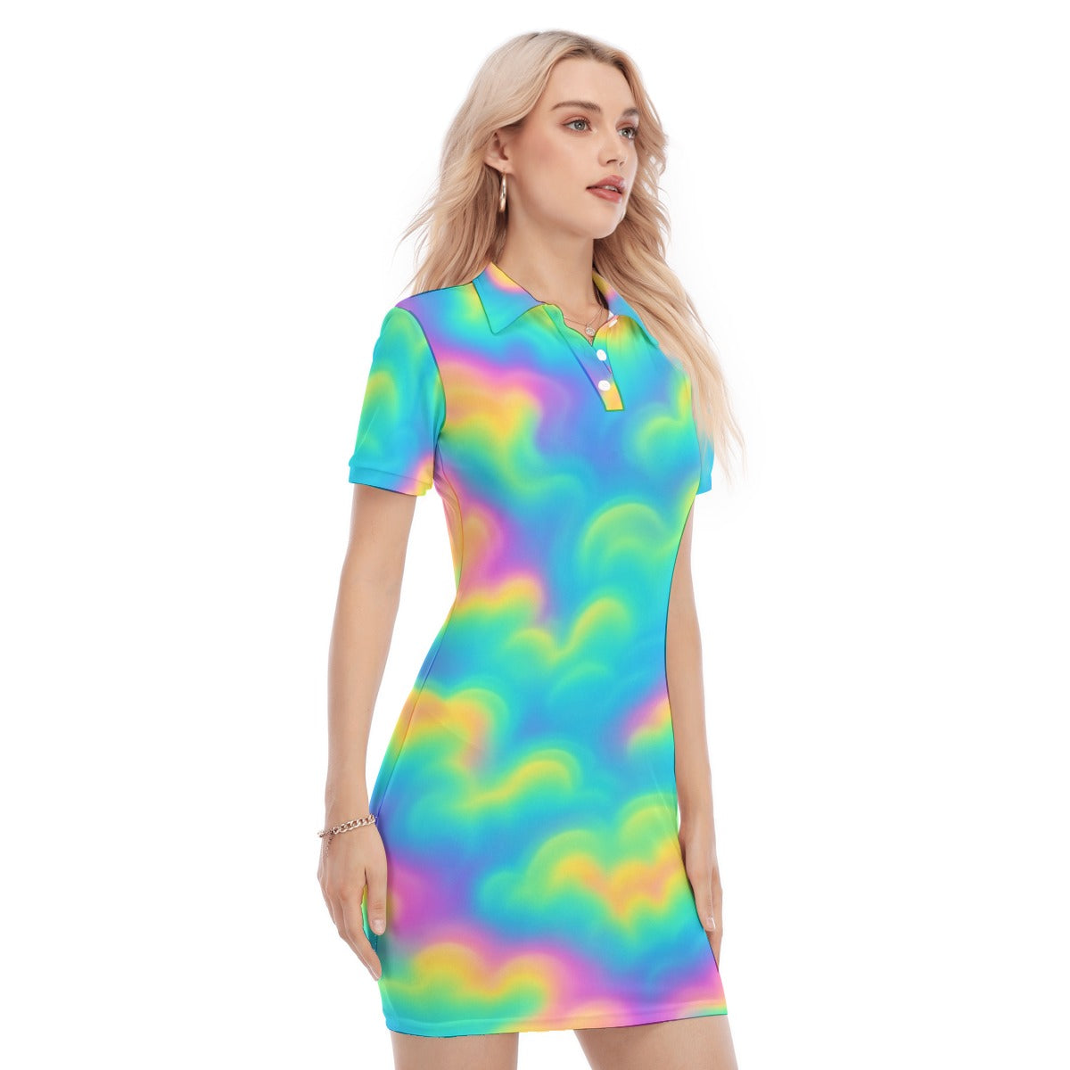 Women's Polo Collar Dress