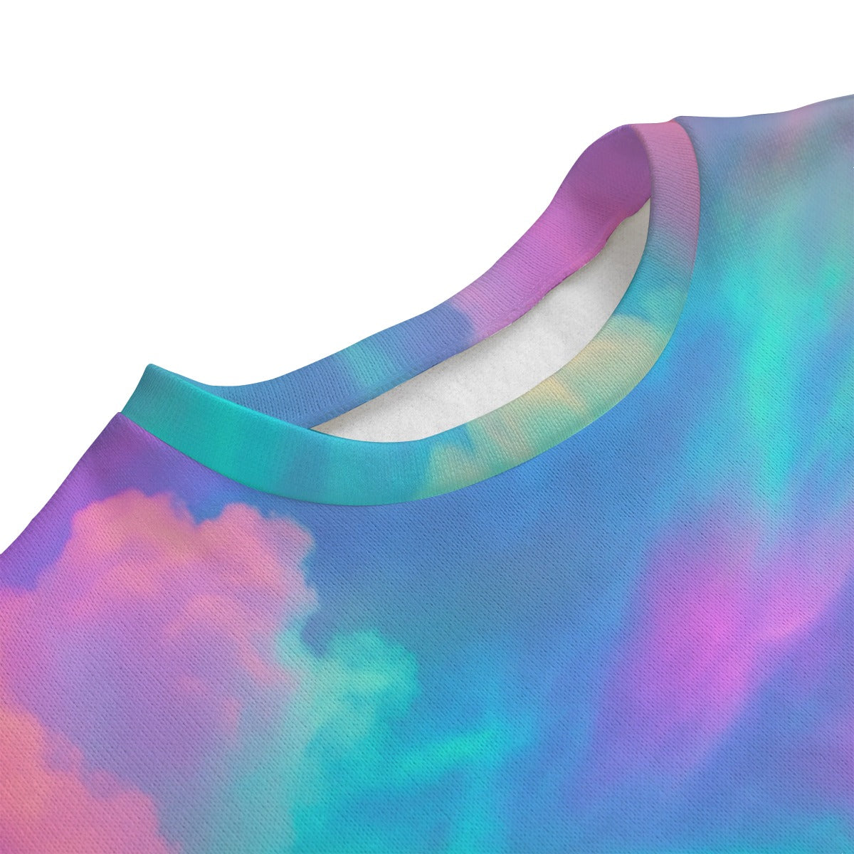 Unisex Drop-shoulder Knitted Fleece Sweater - view 3