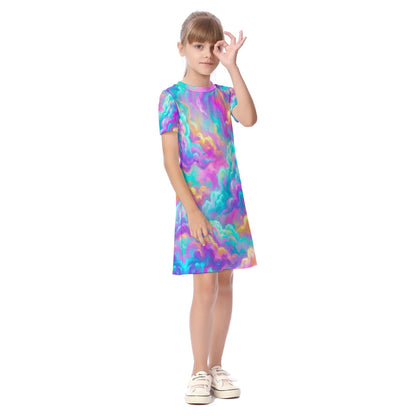Kid's Short Sleeve Dress