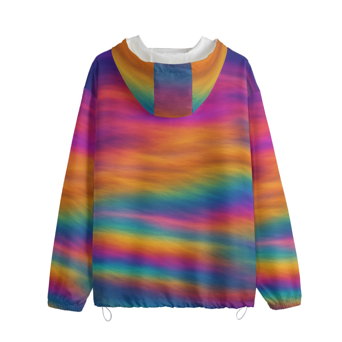 Unisex Pullover Jacket With Zipper Closure