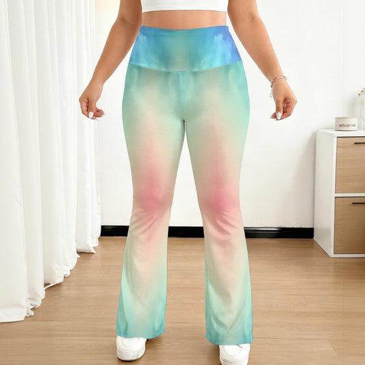 All-over print Women's Flare Yoga Pants
