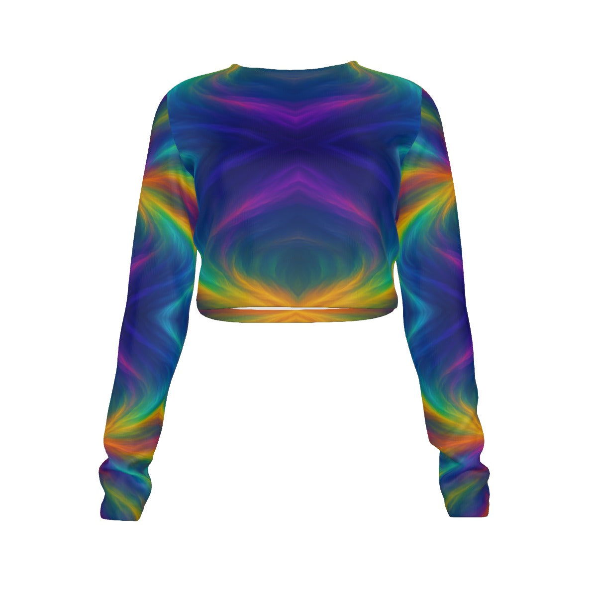 Women's Round Neck Crop Top T-Shirt