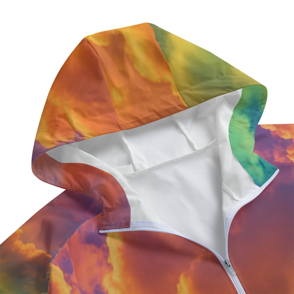 Unisex Windbreaker Long Jacket