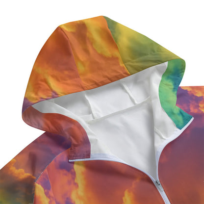 Unisex Windbreaker Long Jacket