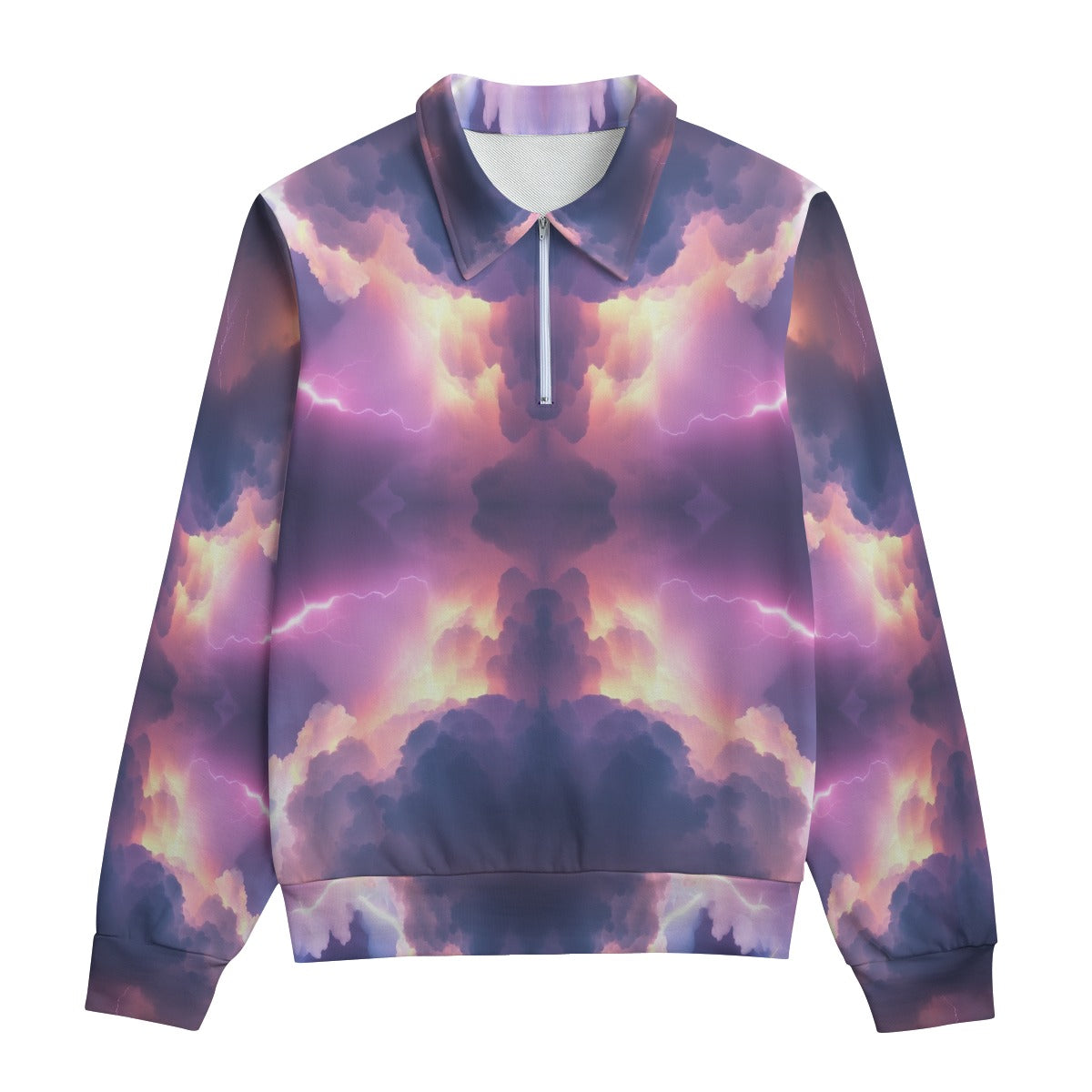 Unisex Lapel Sweatshirt | 310GSM Cotton