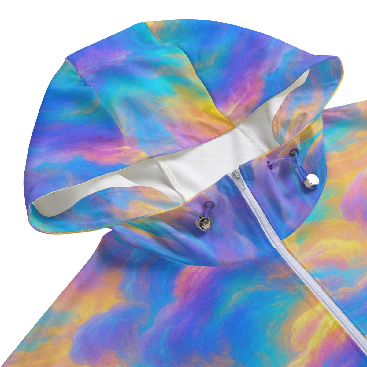 Unisex Pullover Jacket With Zipper Closure