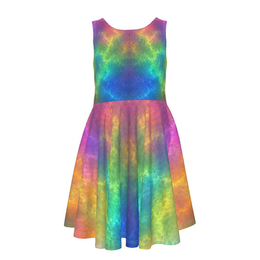 Kid's Sleeveless Vest Dress