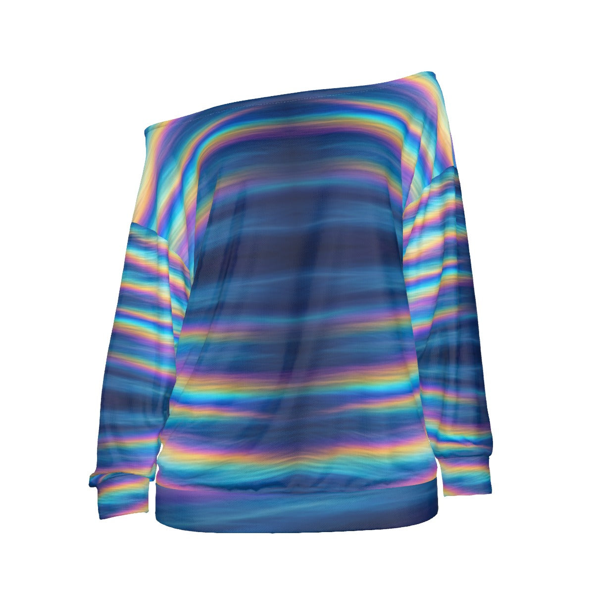 Women's Off-Shoulder Sweatshirt