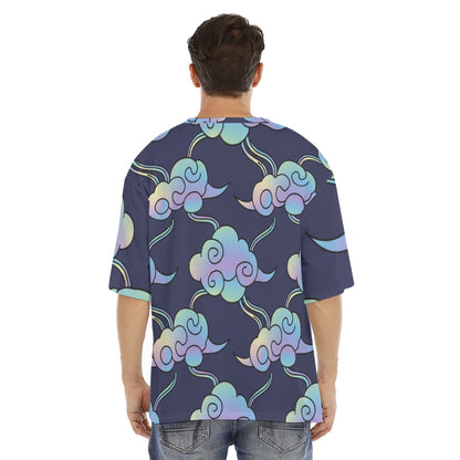 Men's Drop Shoulder T-shirt With Short Sleeve