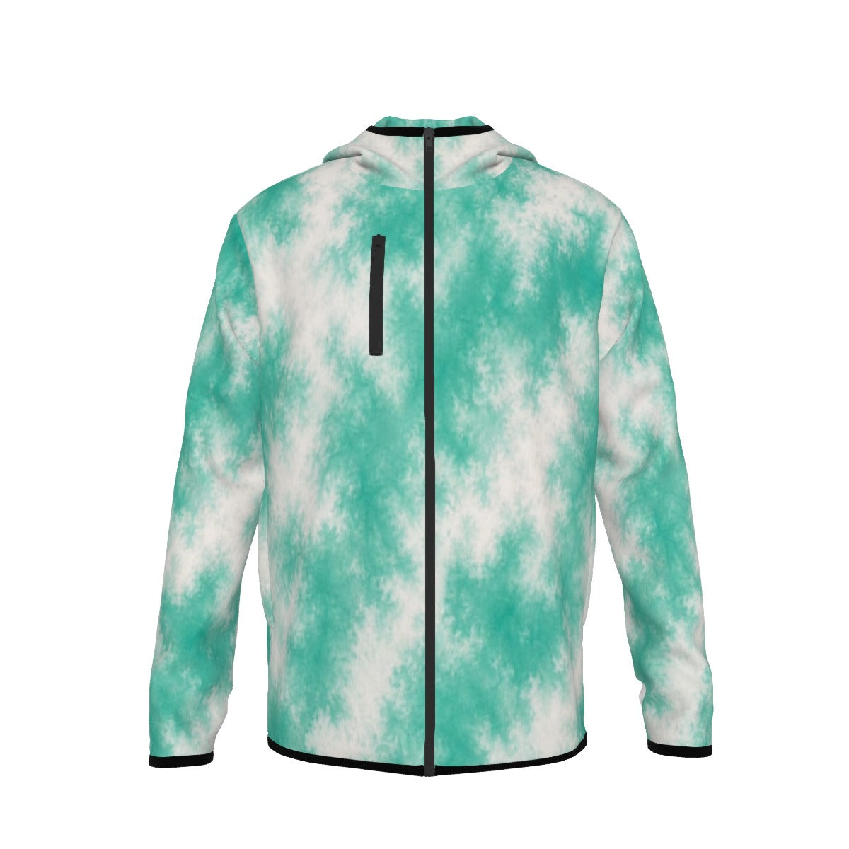Men's Stylish Hoodie with Thumb Hole Design - view 1