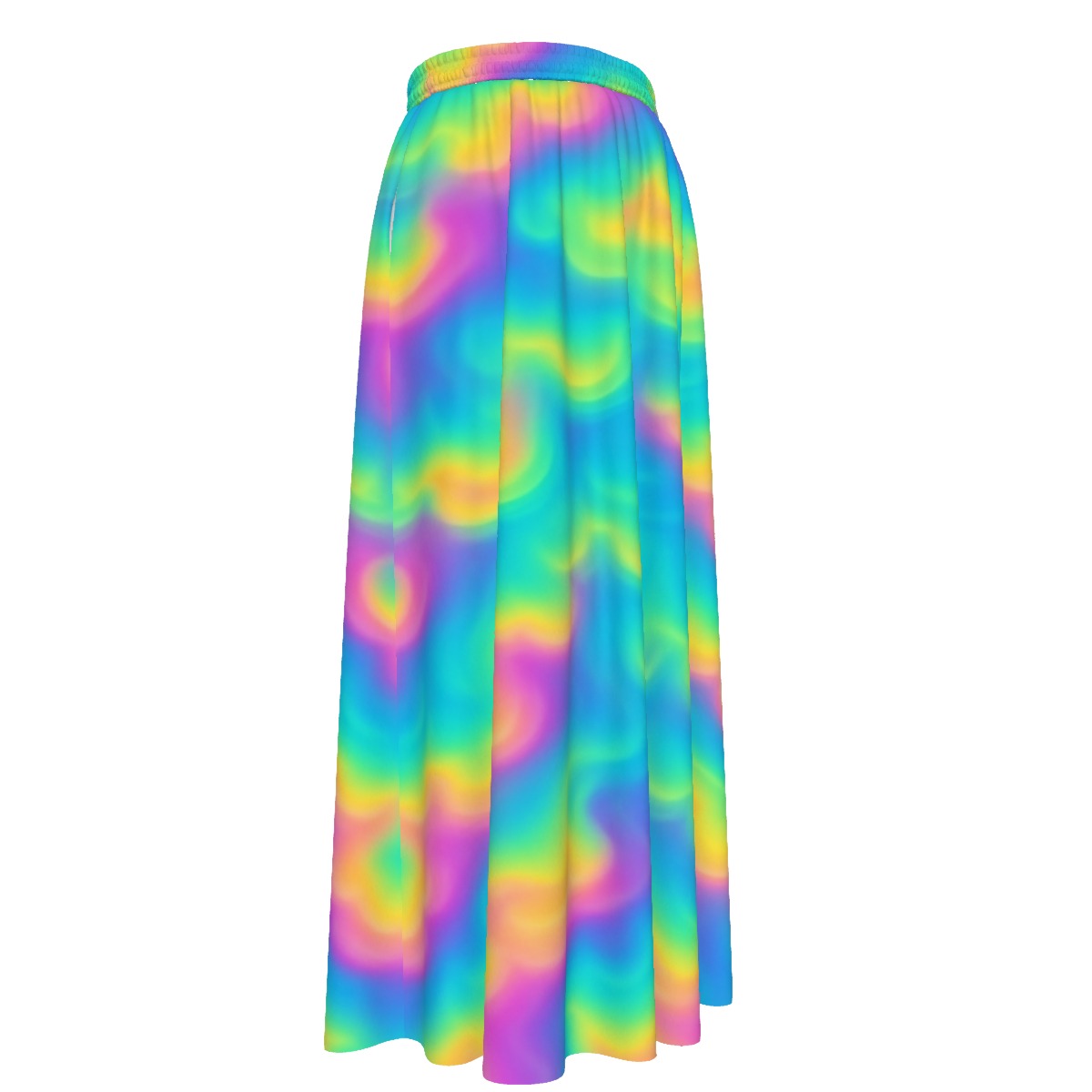 Women's Maxi Chiffon Skirts With Lining