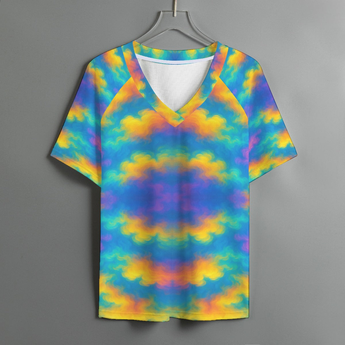 Women's V-neck T-shirt With Short Sleeve