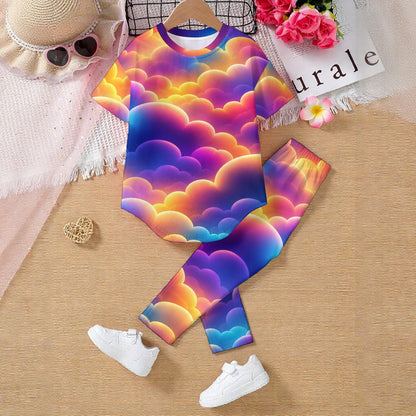 Kids' Casual Top and Pants Set