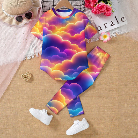 Kids' Casual Top and Pants Set