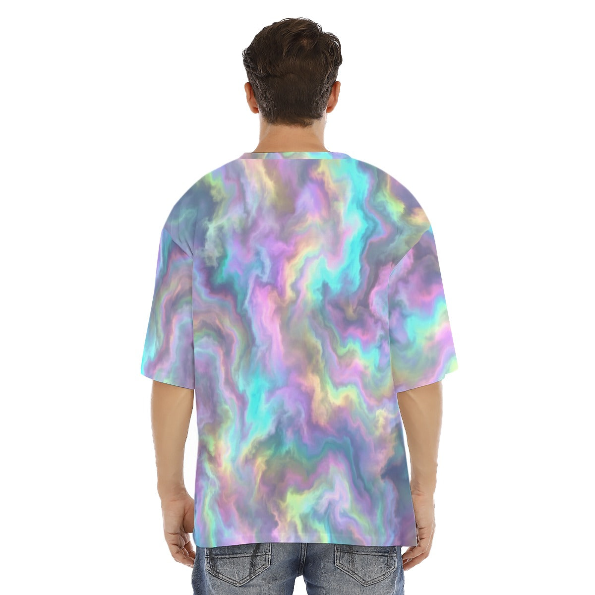 Men's Drop Shoulder T-shirt With Short Sleeve