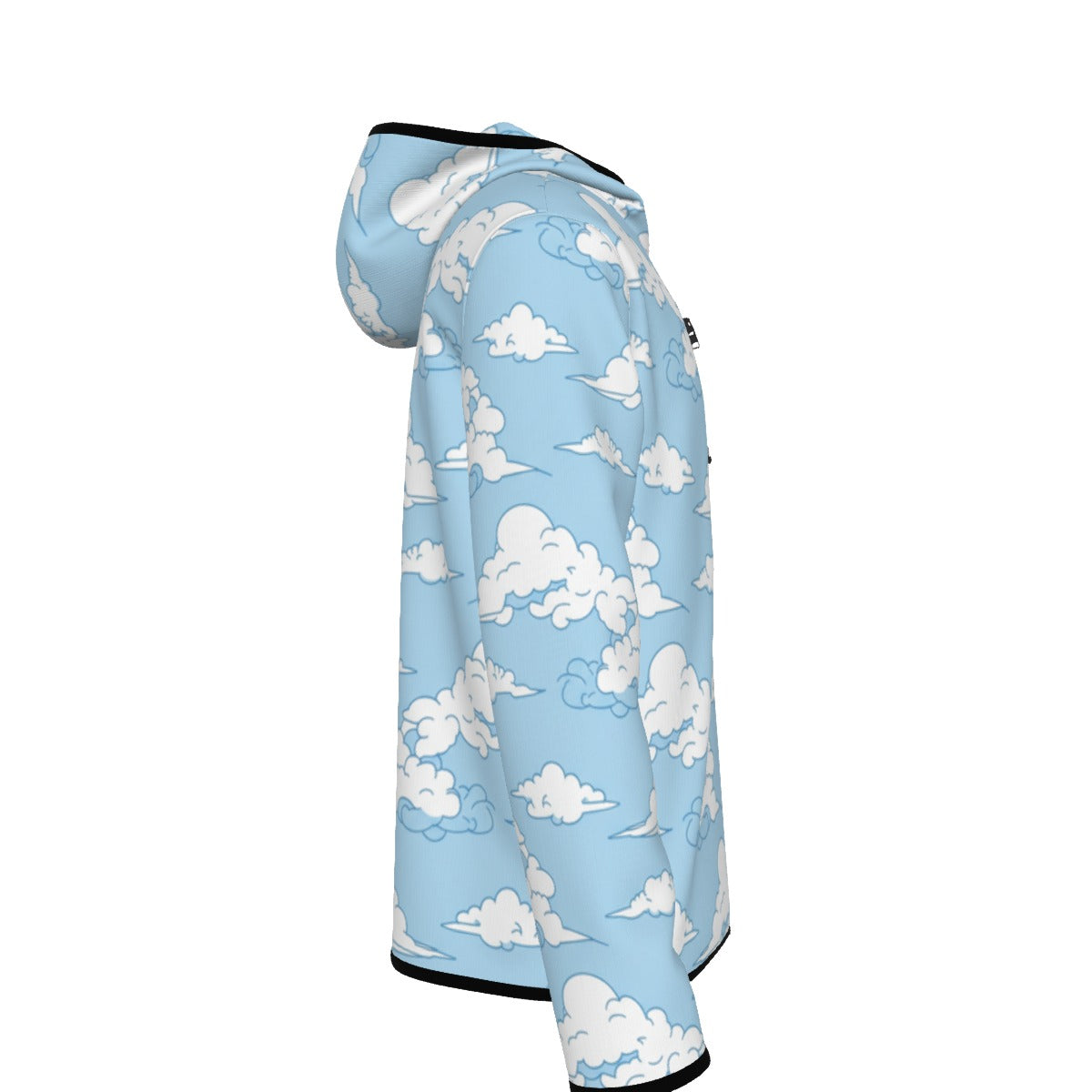 Men's Stylish Hoodie with Thumb Hole Design - view 3