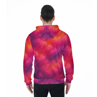 Unisex Zip Up Hoodie With Pocket