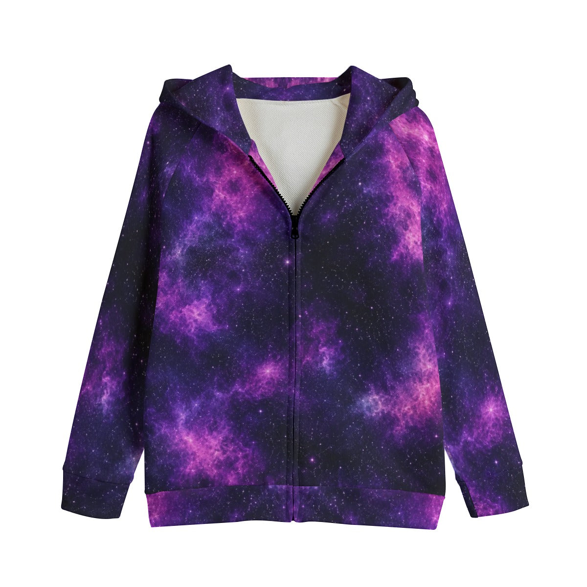 Children’s Zip-Up Raglan-Sleeve Hoodie | 310 GSM Cotton - view 1