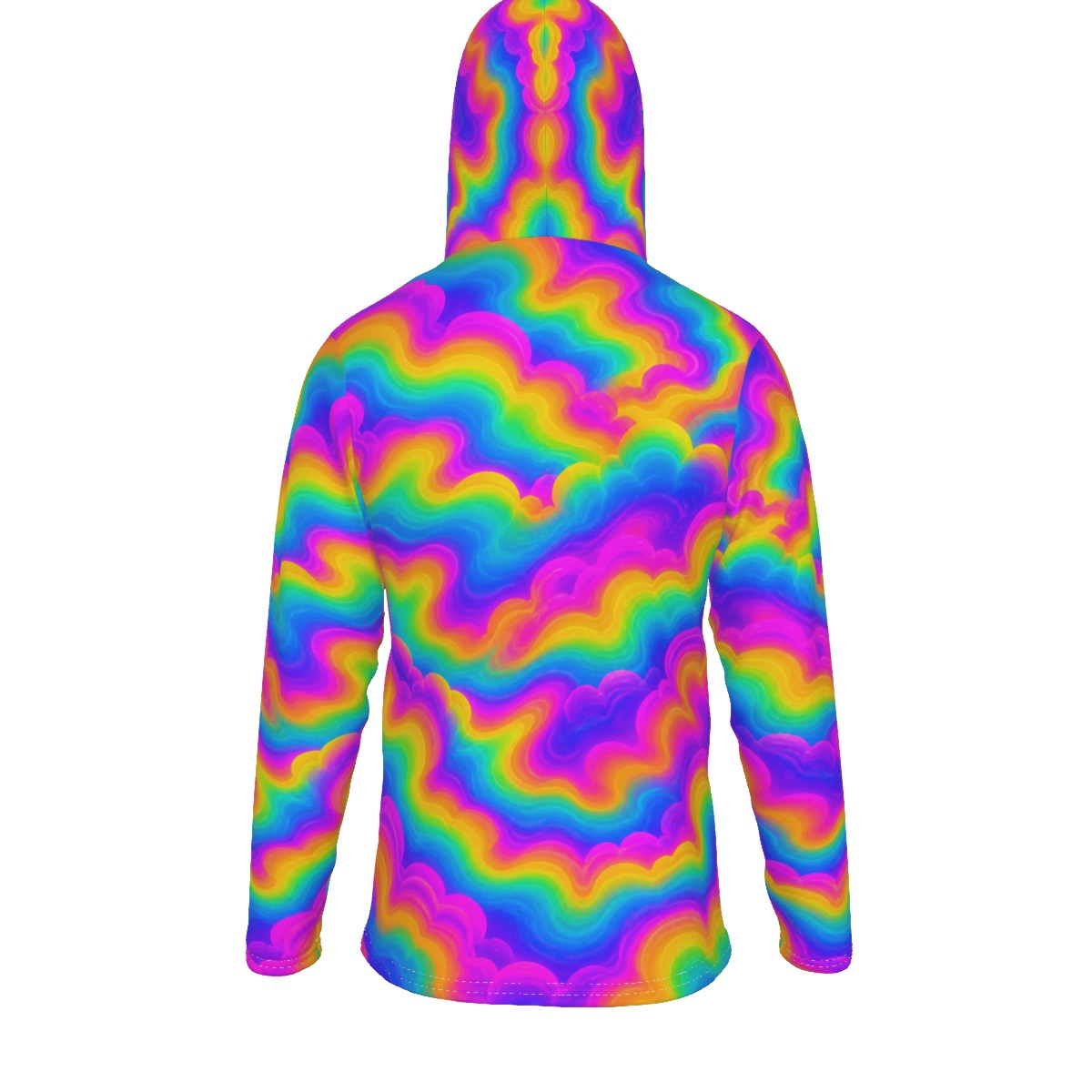 Men's Pullover Hoodie With Mask - view 2