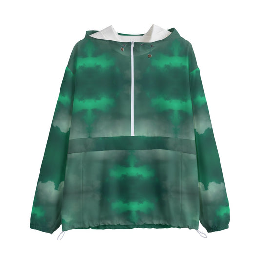 Unisex Pullover Jacket With Zipper Closure