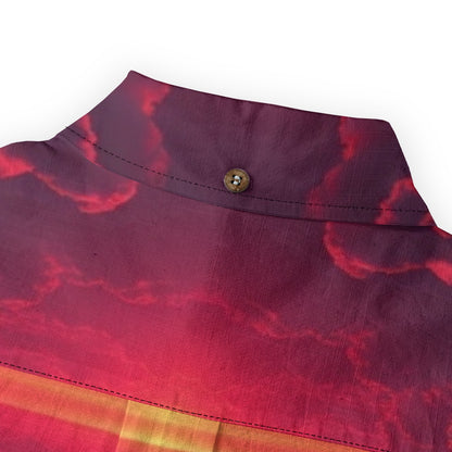 Men's Casual Lapel Long Sleeve Shirt|125GSM Cotton